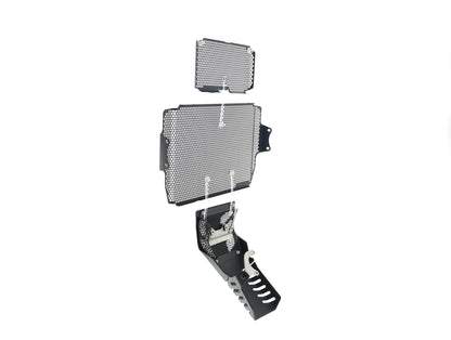 Evotech Ducati Multistrada 1260 Radiatorcover Oliekoelercover en Motorblok Beschermer Set (2018-2020)