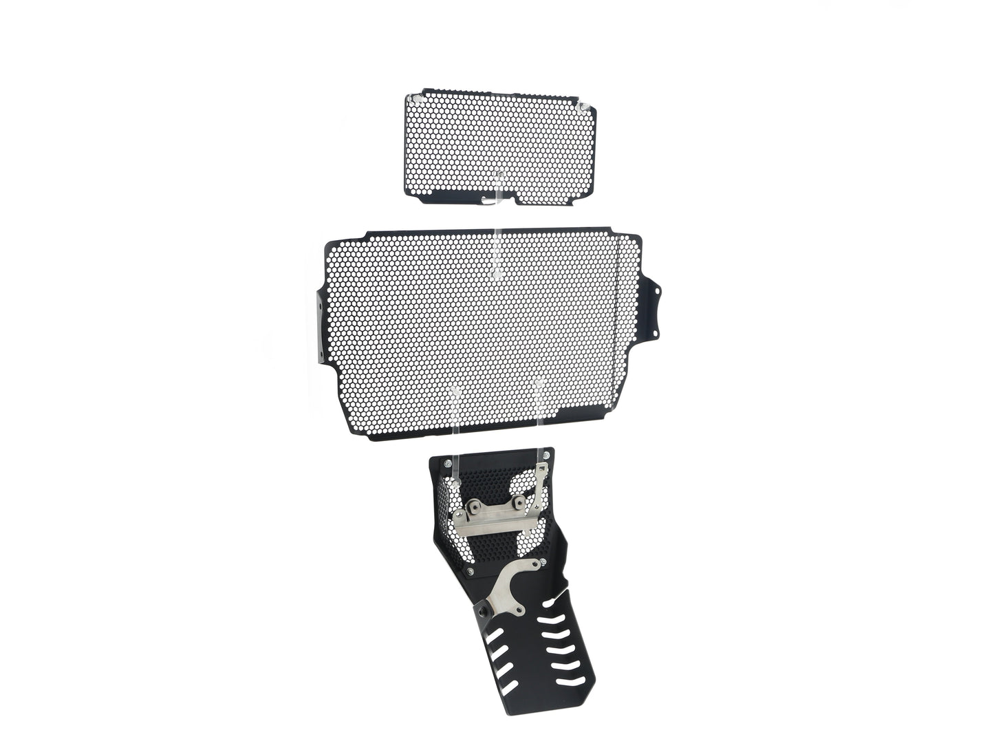 Evotech Ducati Multistrada 1260 D/Air Radiatorcover Oliekoelercover en Motorblok Beschermer Set (2018-2020)