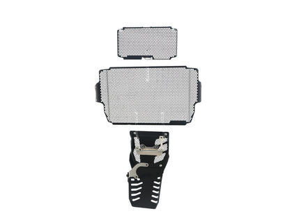 Evotech Ducati Multistrada 1260 S Grand Tour Radiatorcover Oliekoelercover en Motorblok Beschermer Set 2020