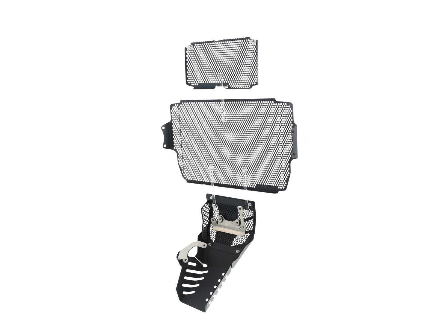 Evotech Ducati Multistrada 1260 D/Air Radiatorcover Oliekoelercover en Motorblok Beschermer Set (2018-2020)