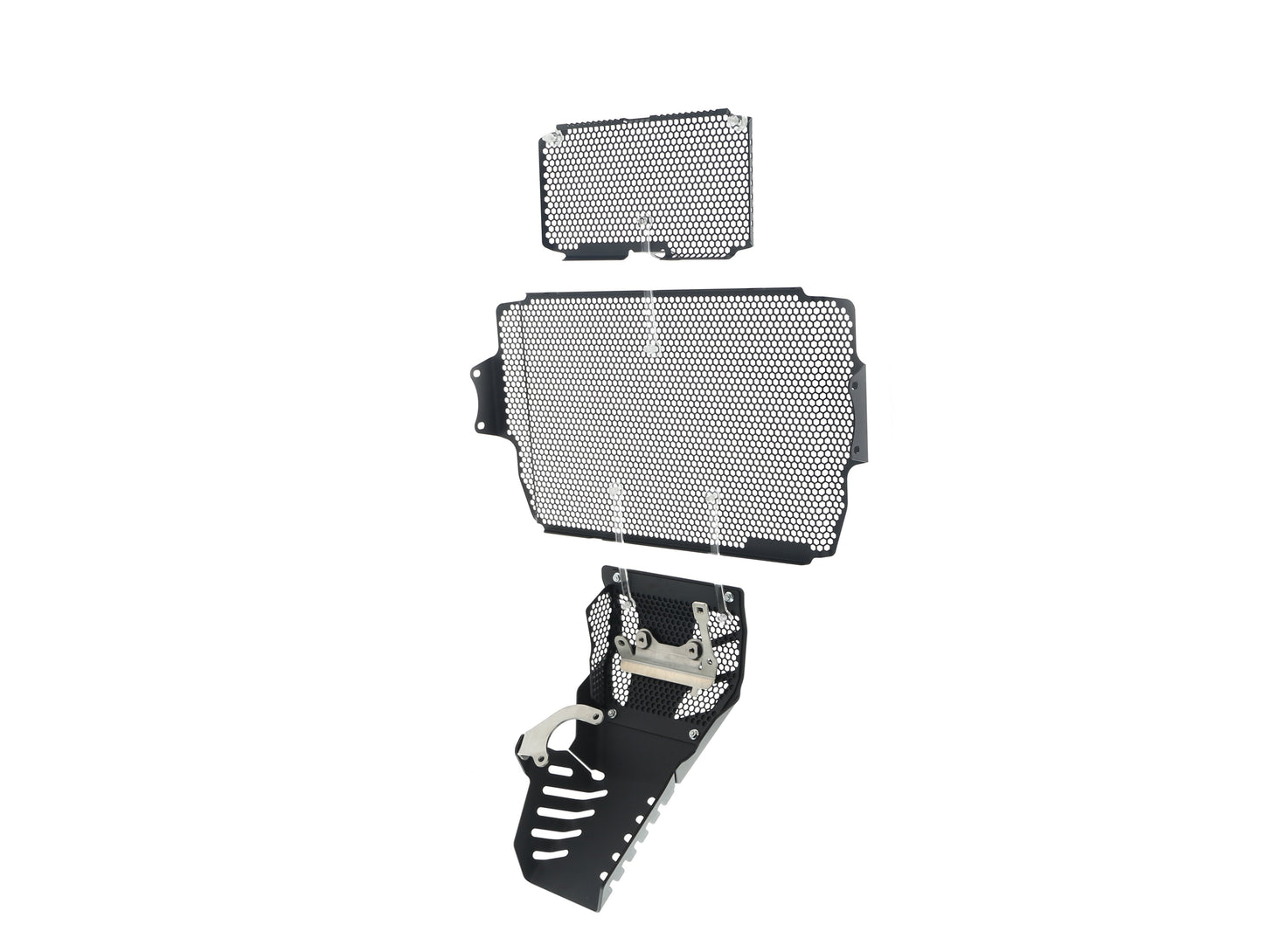 Evotech Ducati Multistrada 950 S Radiatorcover Oliekoelercover en Motorblok Beschermer Set (2019 - 2021)