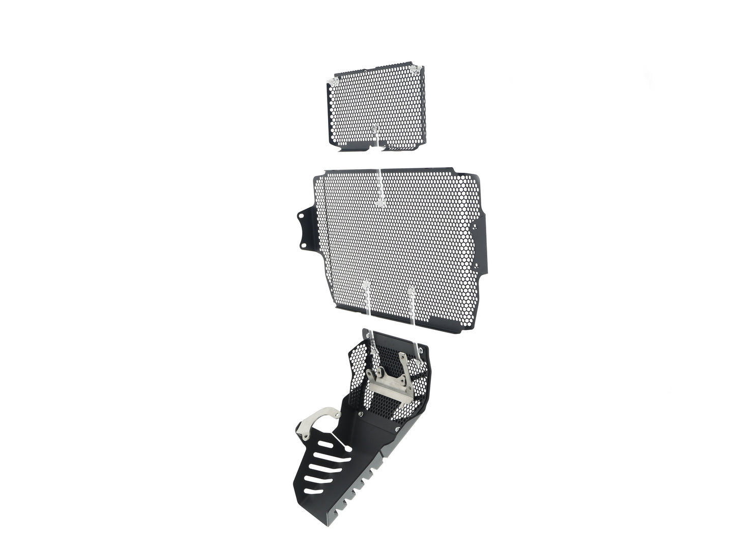 Evotech Ducati Multistrada 1260 Radiatorcover Oliekoelercover en Motorblok Beschermer Set (2018-2020)