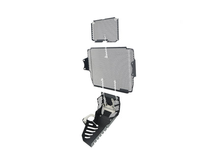 Evotech Ducati Multistrada 950 Radiatorcover Oliekoelercover en Motorblok Beschermer Set (2017 - 2018)