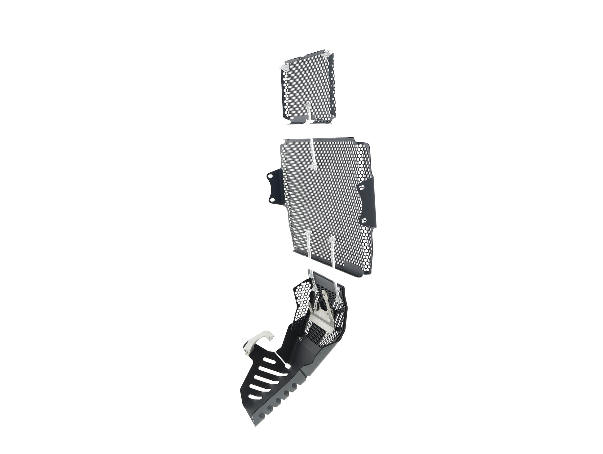 Evotech Ducati Multistrada 1260 D/Air Radiatorcover Oliekoelercover en Motorblok Beschermer Set (2018-2020)