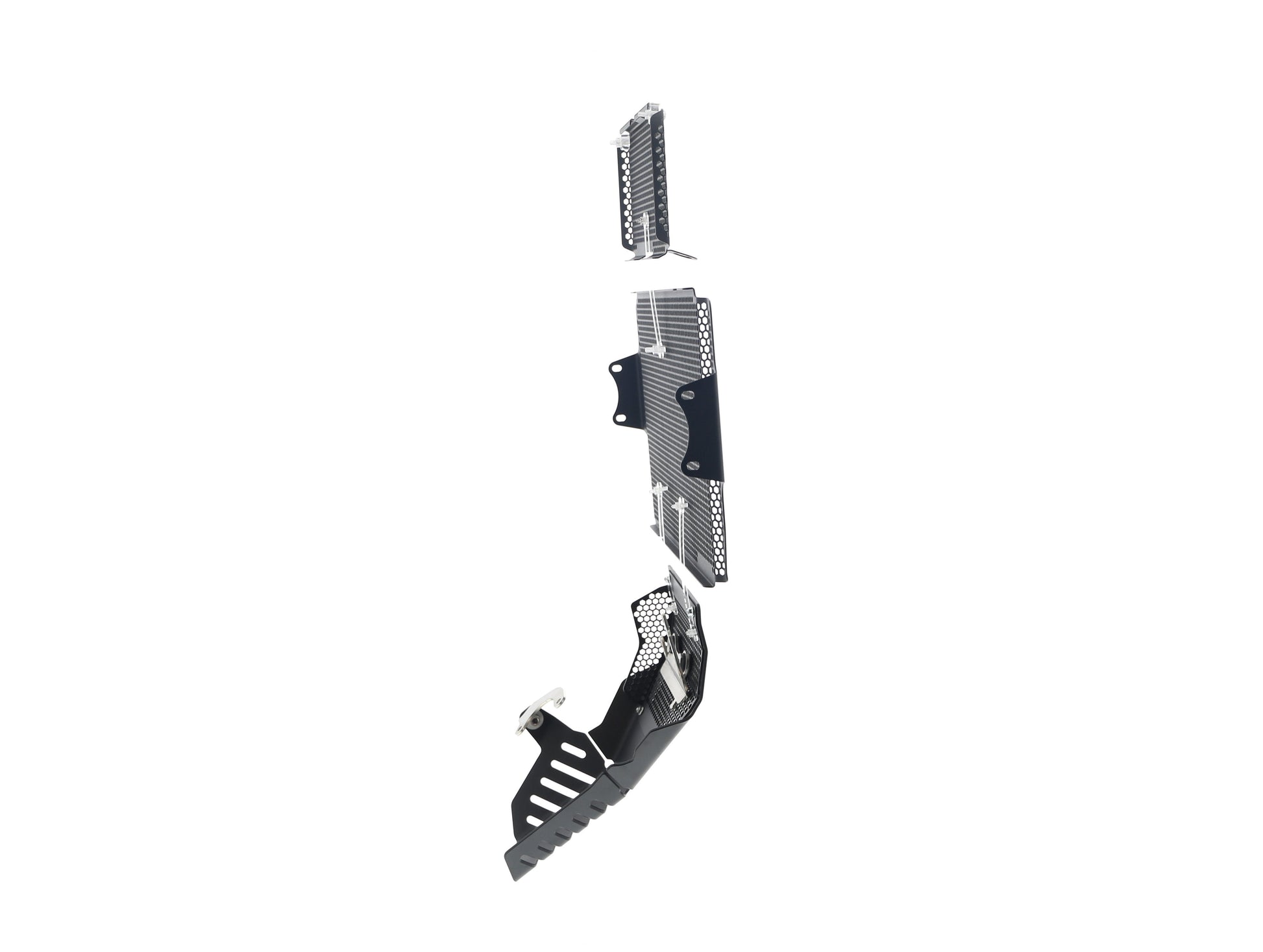 Evotech Ducati Multistrada V2 Radiatorcover Oliekoelercover en Motorblok Beschermer Set (2022+)