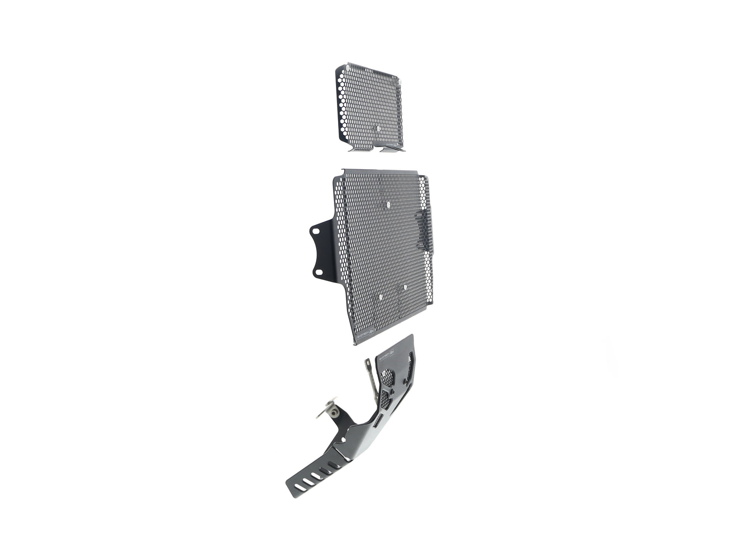 Evotech Ducati Multistrada 1260 Pikes Peak Radiatorcover Oliekoelercover en Motorblok Beschermer Set (2018-2020)