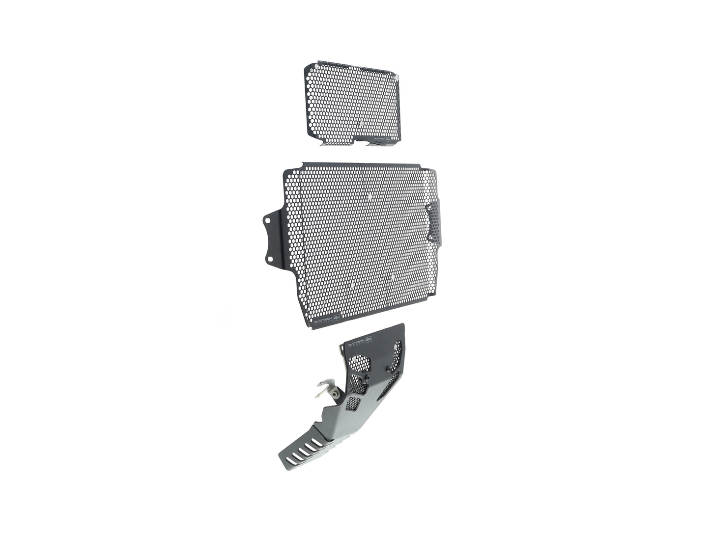 Evotech Ducati Multistrada V2 Radiatorcover Oliekoelercover en Motorblok Beschermer Set (2022+)