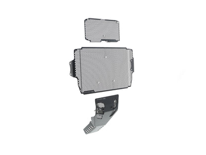 Evotech Ducati Multistrada 1260 D/Air Radiatorcover Oliekoelercover en Motorblok Beschermer Set (2018-2020)