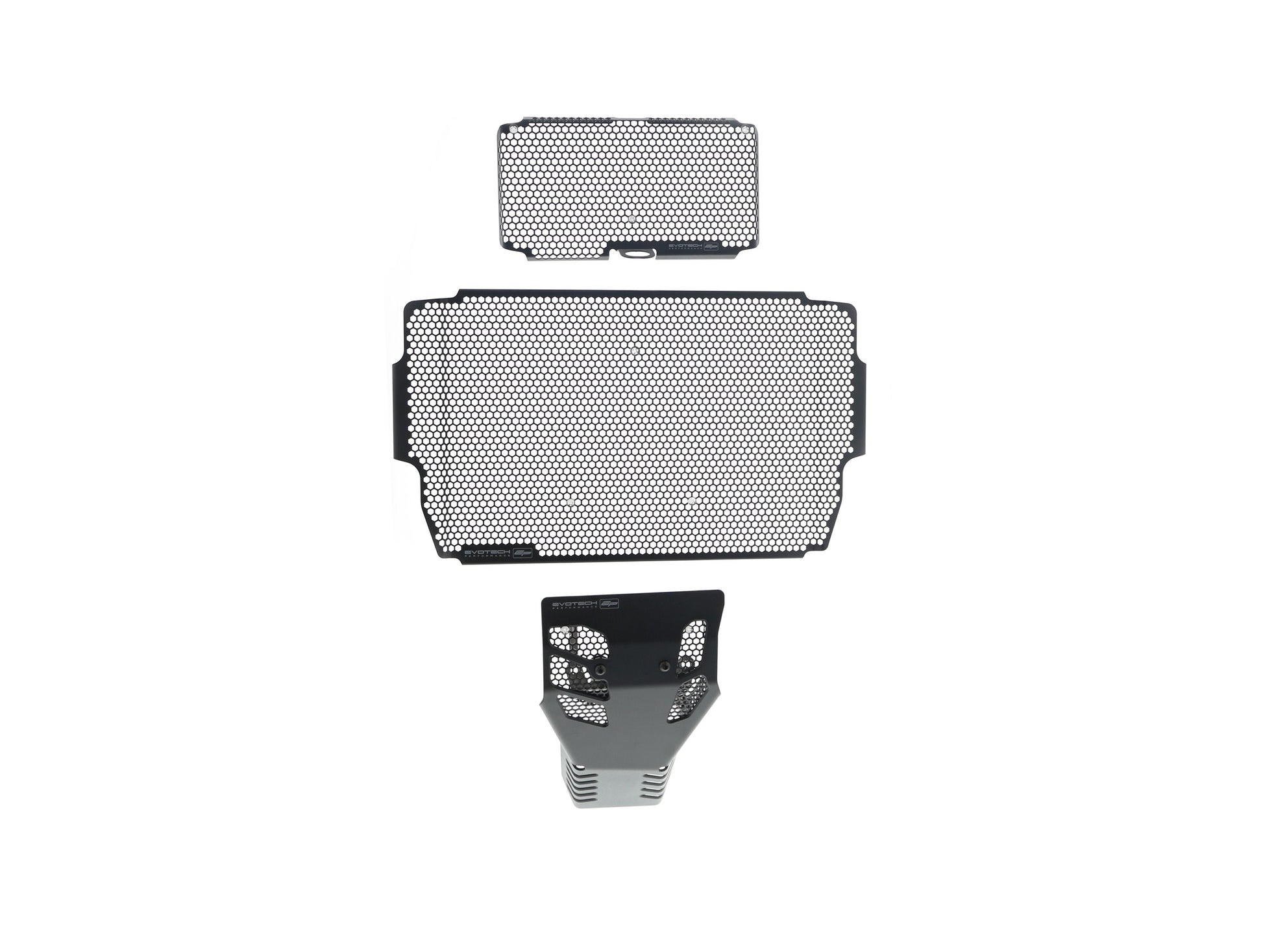 Evotech Ducati Multistrada 1260 D/Air Radiatorcover Oliekoelercover en Motorblok Beschermer Set (2018-2020)