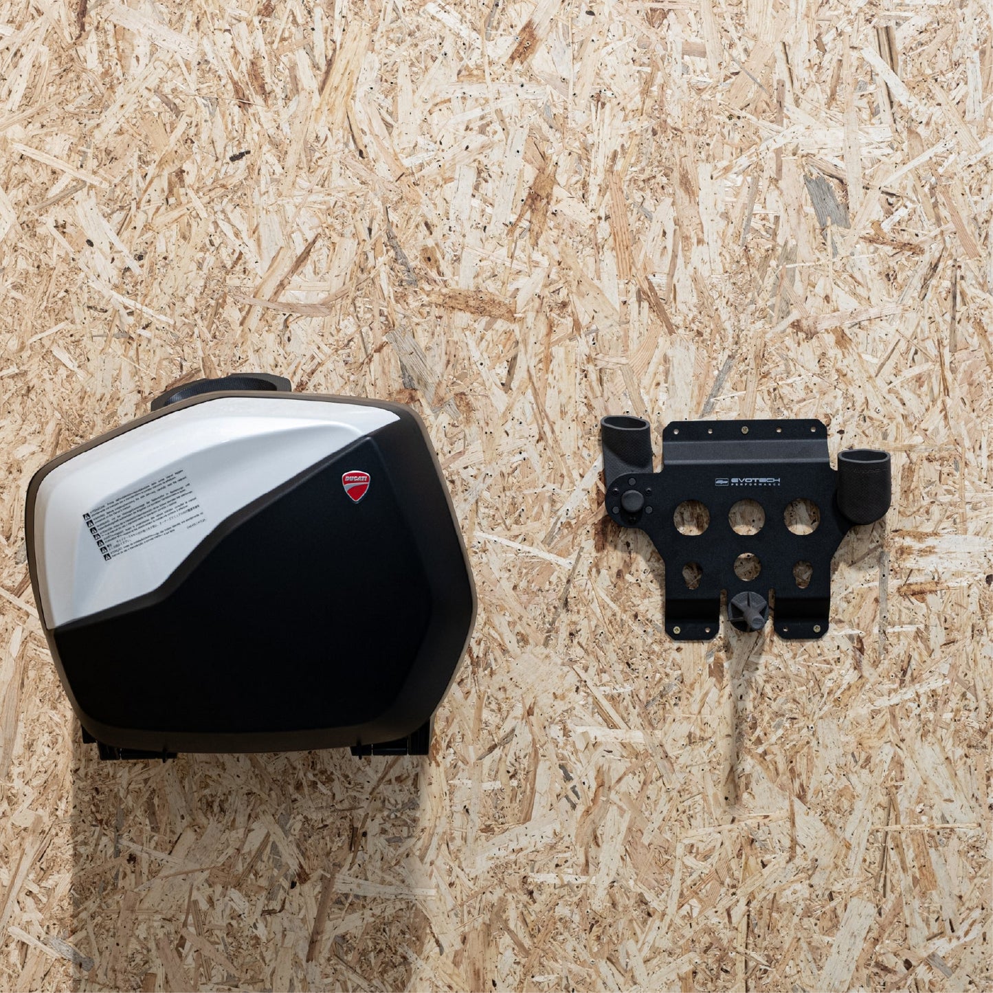 Montageset voor kunststof zijkoffers Ducati Multistrada V2 S (2025+)