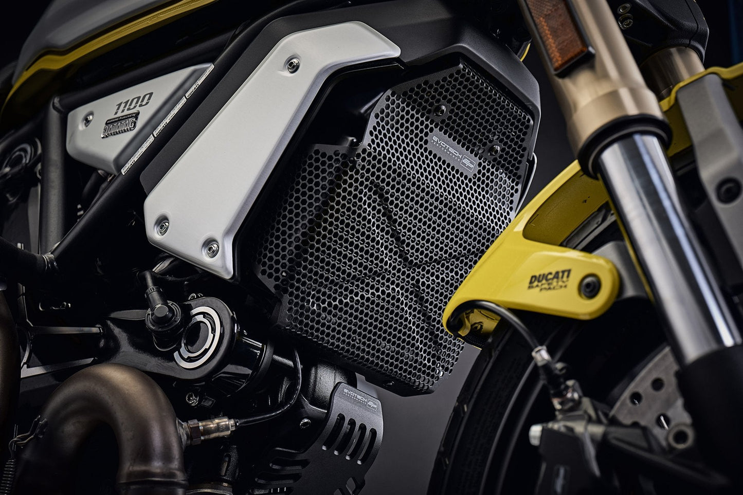 Evotech Ducati Scrambler 1100 Pro Oliekoeler Beschermer (2020+)