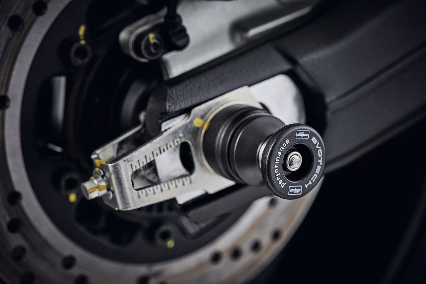 Evotech Paddock Stand Bobbins - Ducati Scrambler Desert Sled (2017-2018)