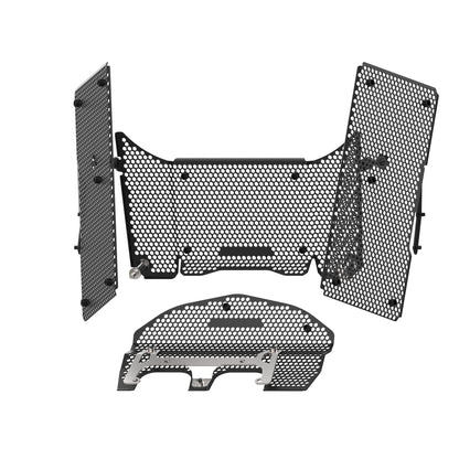 Evotech Multistrada V4 Pikes Peak Radiator Oil Cylinder Head Guard Set (2022+)