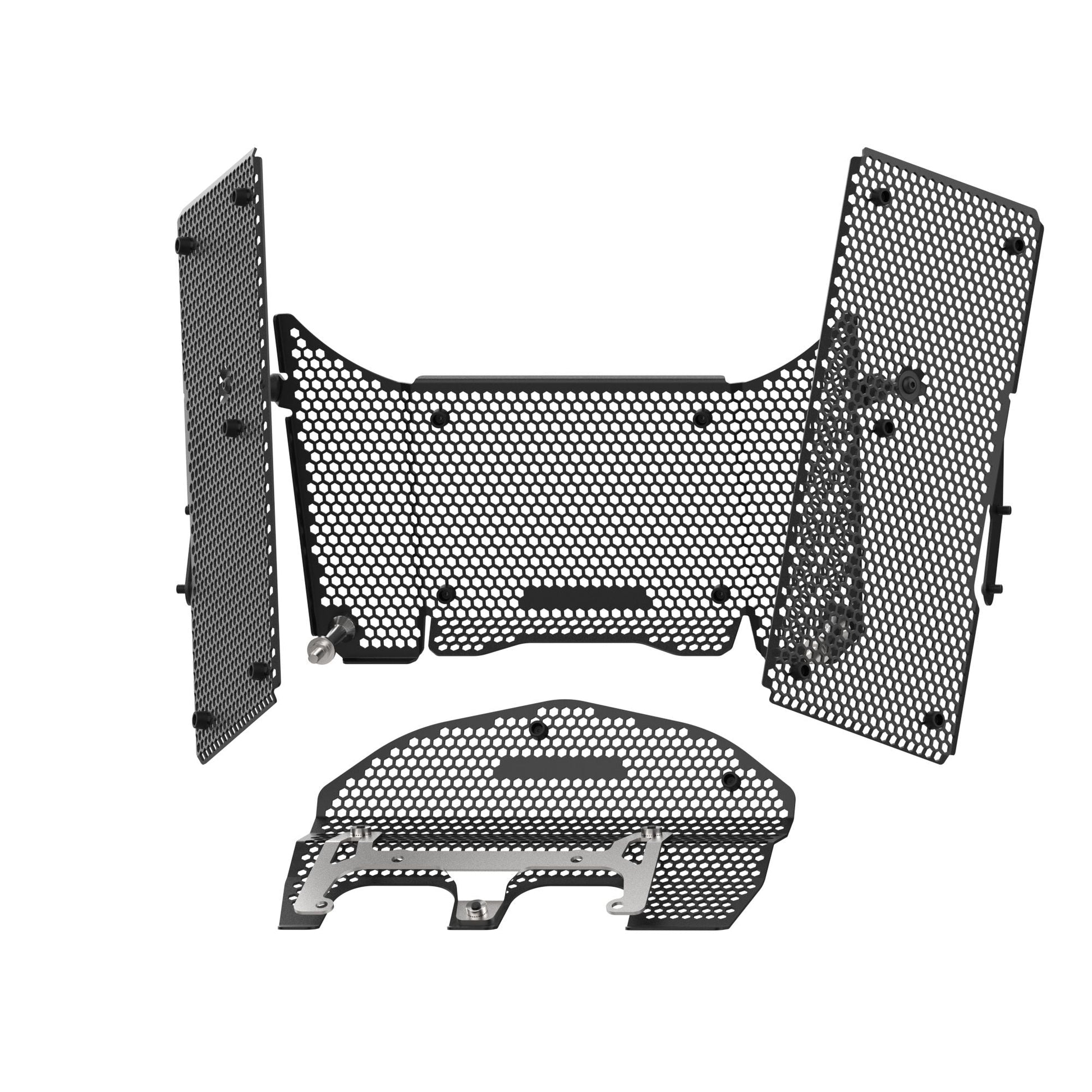 Evotech Multistrada V4 S Grand Tour Radiator Oil Cylinder Head Guard Set (2024+)