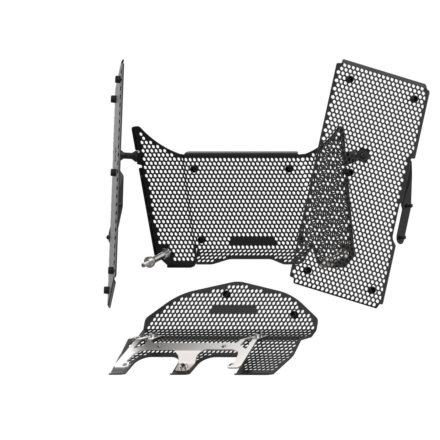 Evotech Multistrada V4 S Grand Tour Radiator Oil Cylinder Head Guard Set (2024+)
