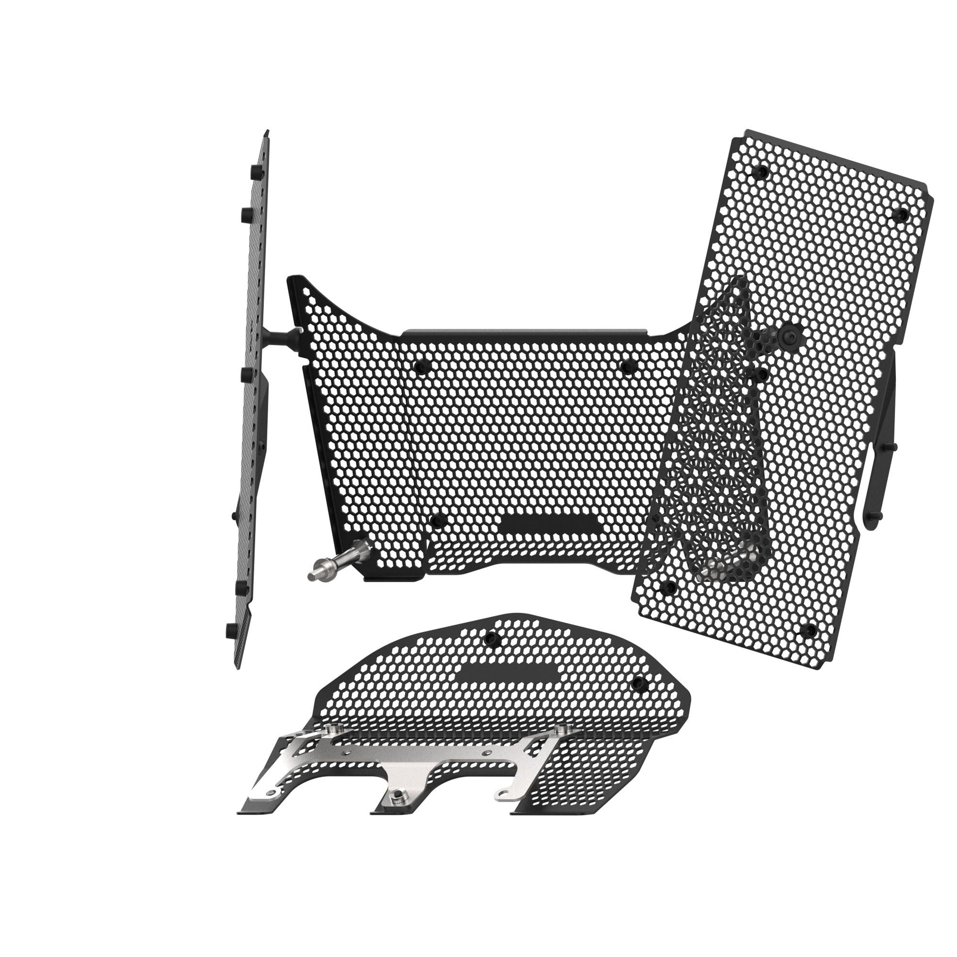 Evotech Multistrada V4 S Grand Tour Radiator Oil Cylinder Head Guard Set (2024+)