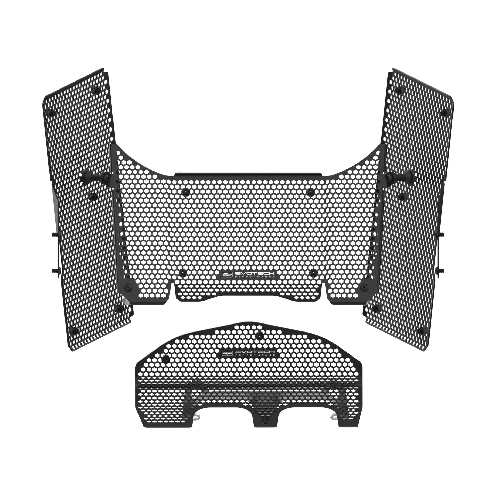 Evotech Ducati Multistrada V4 Radiator Oil Cylinder Head Guard Set (2021+)