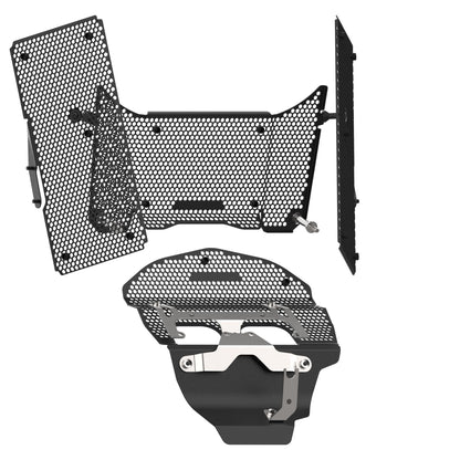 Evotech Multistrada V4 Pikes Peak Radiator Cylinder Head Guard Complete Set (2022+)
