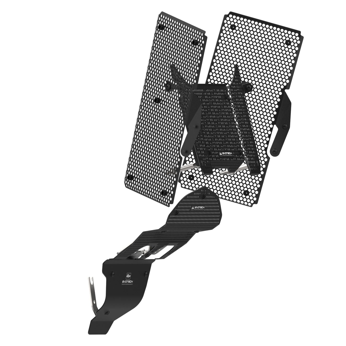Evotech Multistrada V4 Pikes Peak Radiator Cylinder Head Guard Complete Set (2022+)