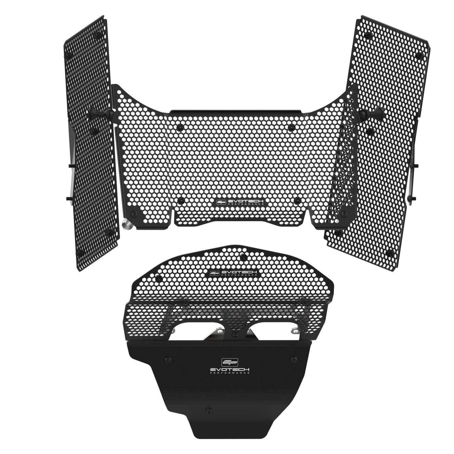 Evotech Ducati Multistrada V4 S Sport Radiator Cylinder Head Guard Complete Set (2021+)