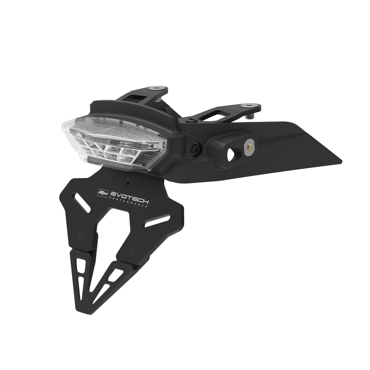 Kentekenplaathouder (Helder achterlicht) Evotech - KTM 390 Adventure X (2026+)