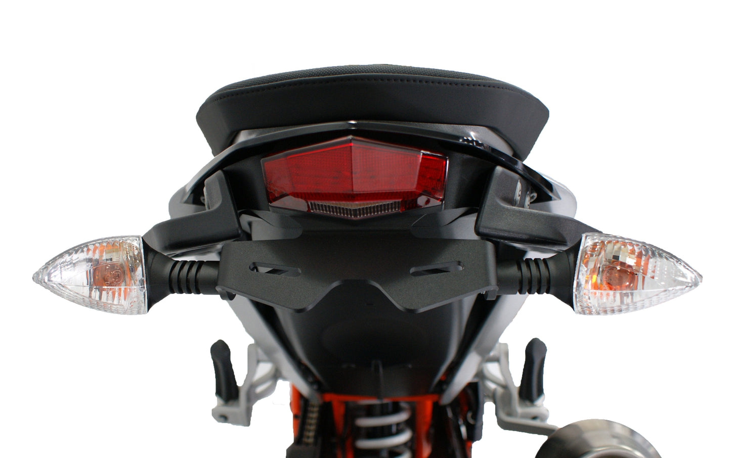 Evotech KTM 690 Duke Kentekenplaathouder 2012 - 2019 (Red Rear Light)