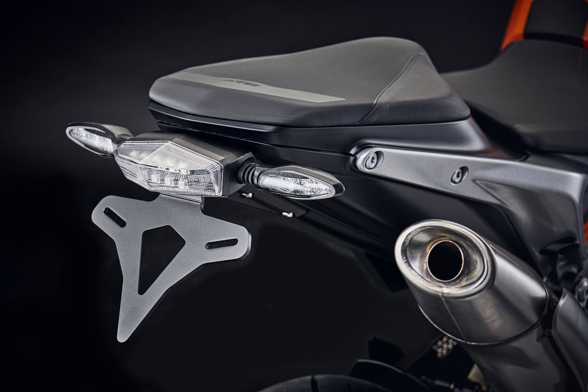 Evotech KTM 890 Duke R Kentekenplaathouder (2020+) (Clear Rear Light)