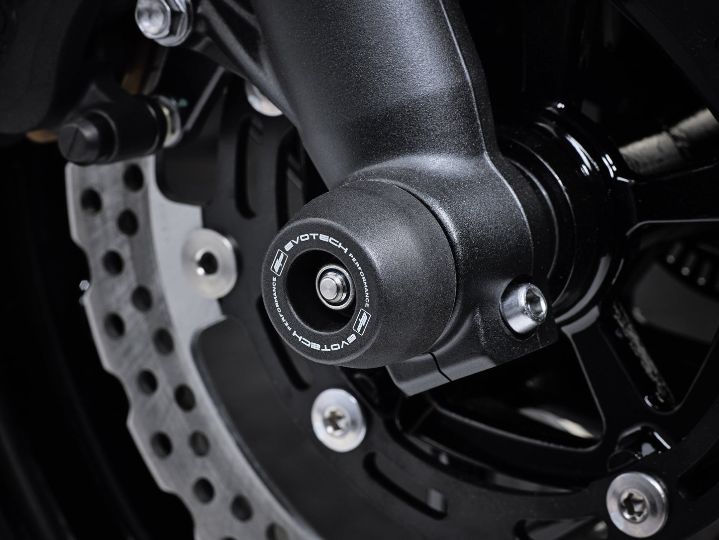 Voor- en Achteras Sliderset Evotech - Kawasaki Z650 (2026+)