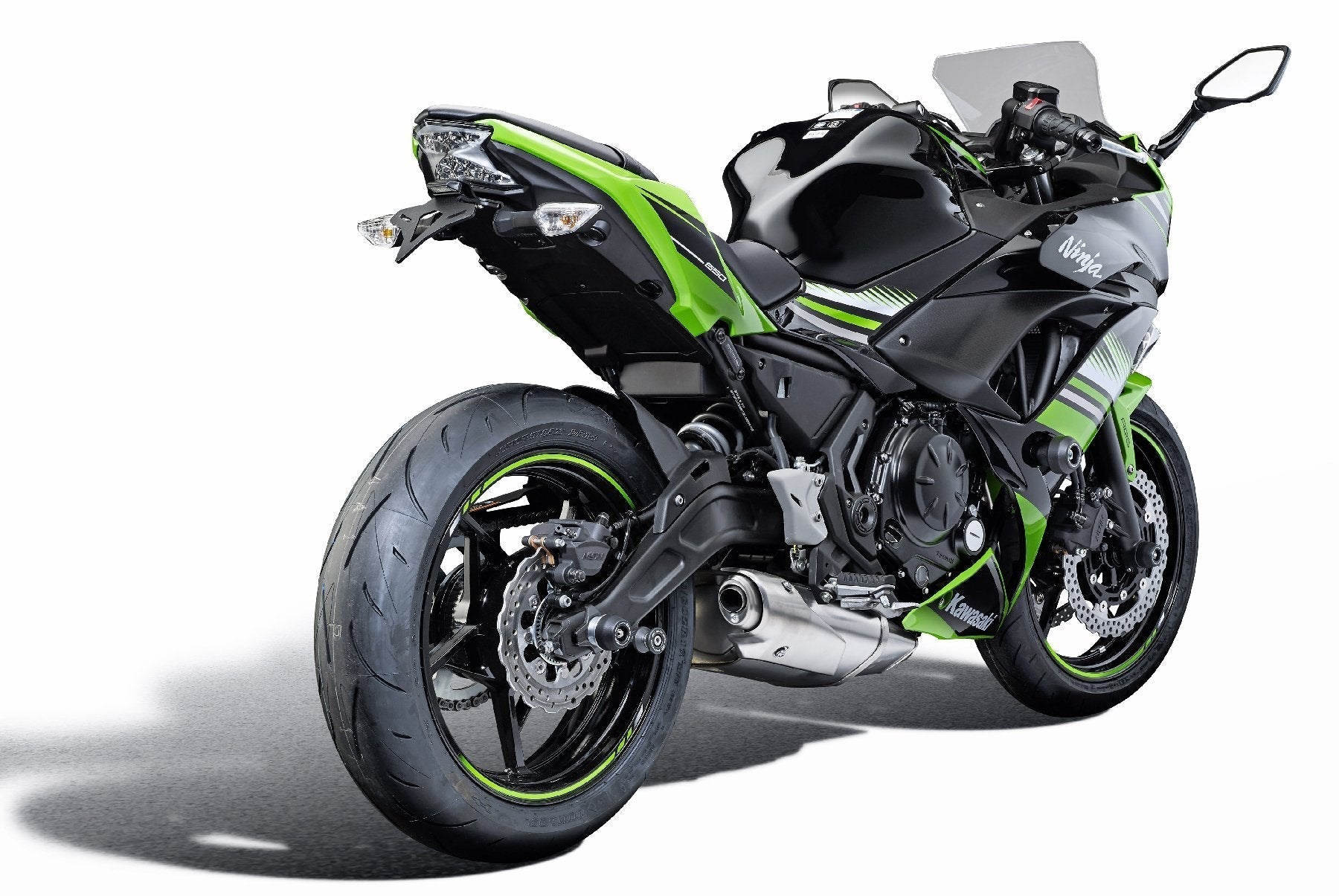 Achterbrug Beschermer Set Evotech Performance - Kawasaki Ninja 650 40th Anniversary Edition (2024+)