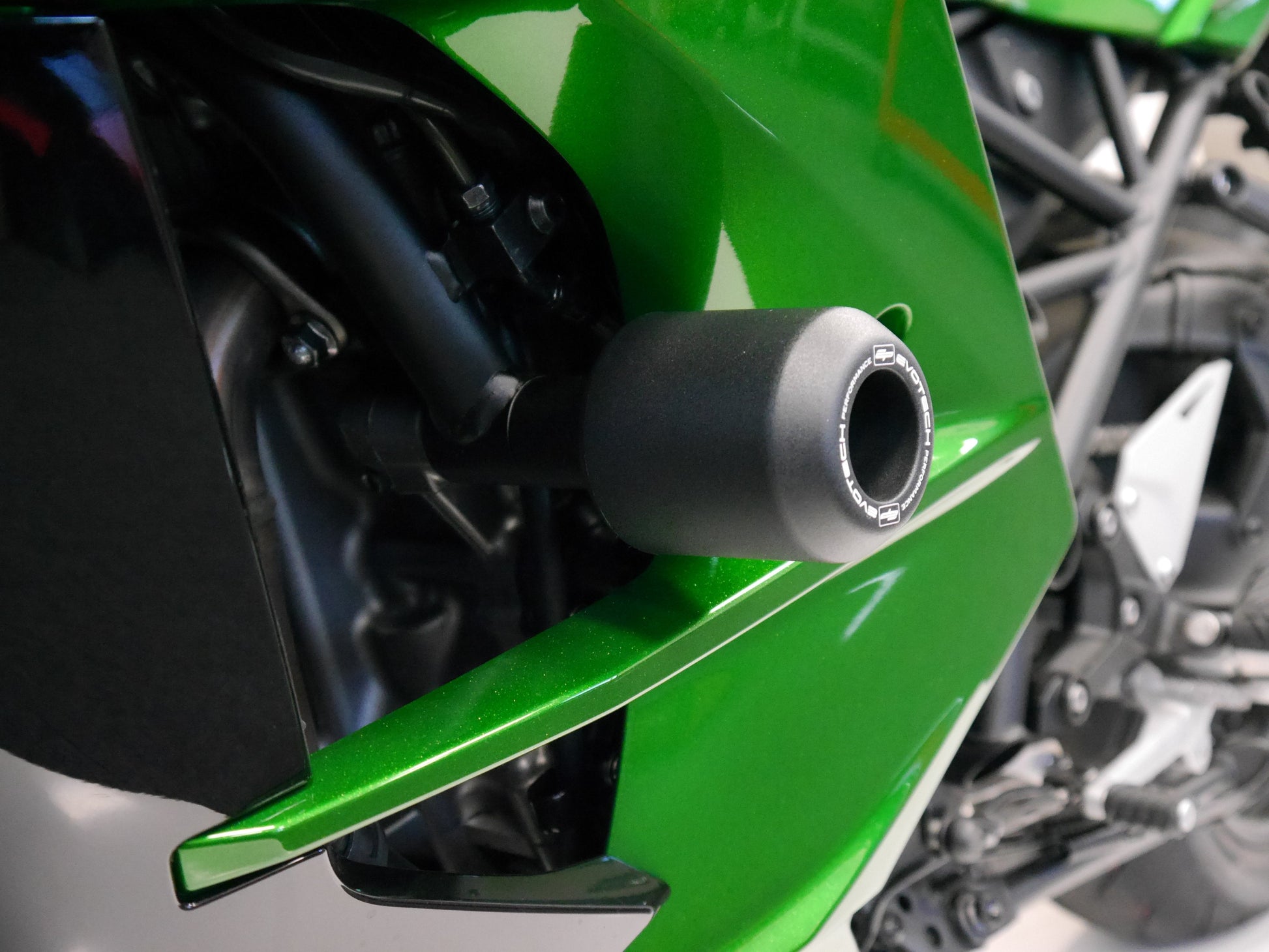 Evotech Kawasaki Ninja H2 SX Performance Tourer Main Frame Valblokken set (2018-2020)
