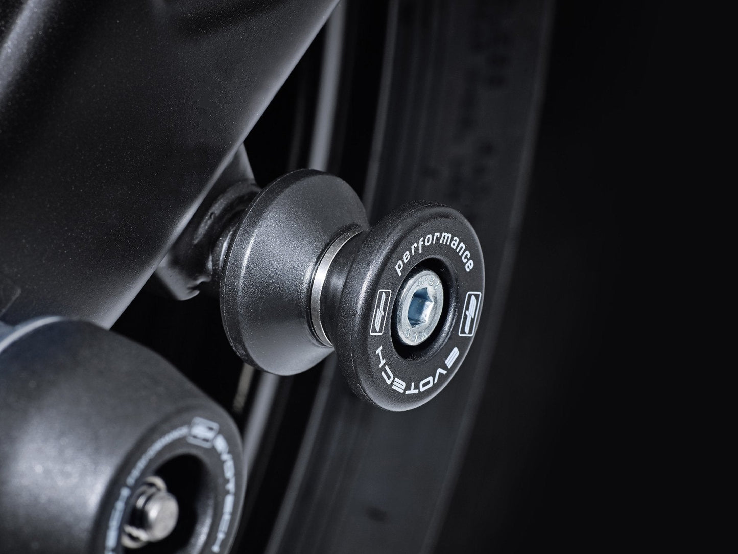 Paddockstand Bobbins Evotech - Kawasaki Z650 (2026+)