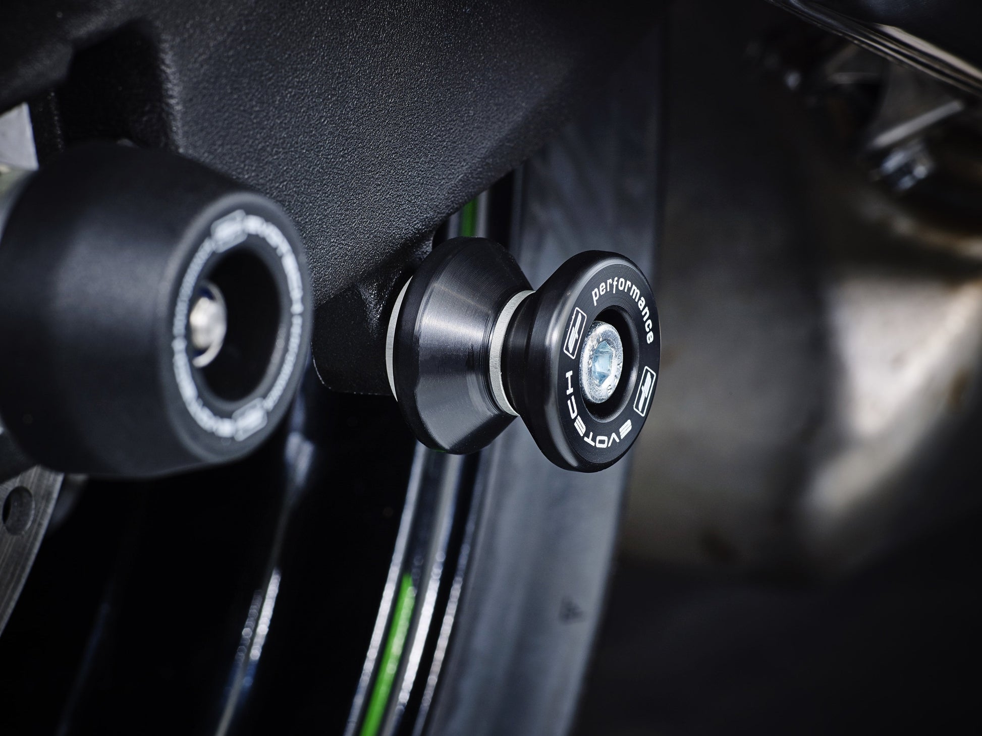 Evotech Paddock Stand Bobbins - Kawasaki ZX-10RR (2018-2020)