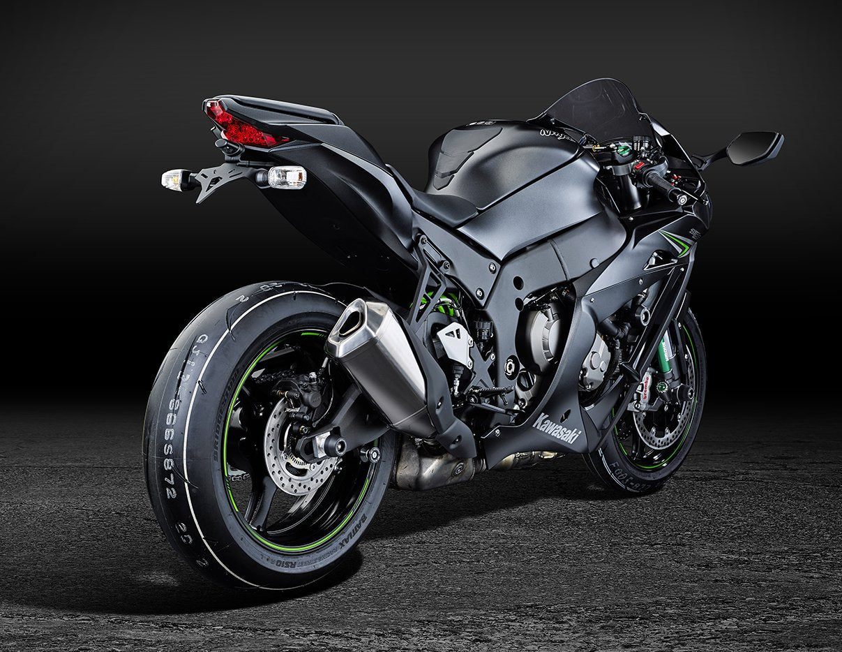 Evotech Kawasaki ZX-10R Uitlaatsteun & Duosteun Vervanger Kit (2016-2020)