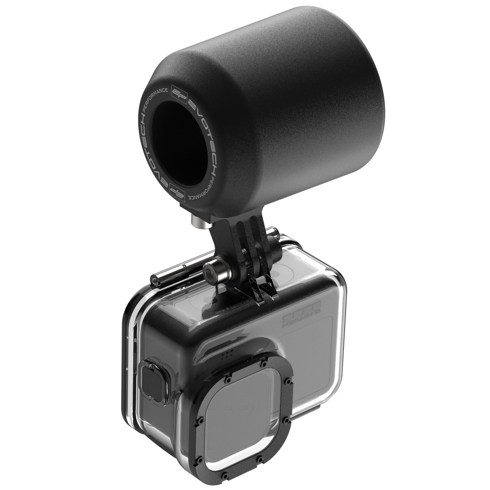 Evotech Action Camera montagesteun op valblok