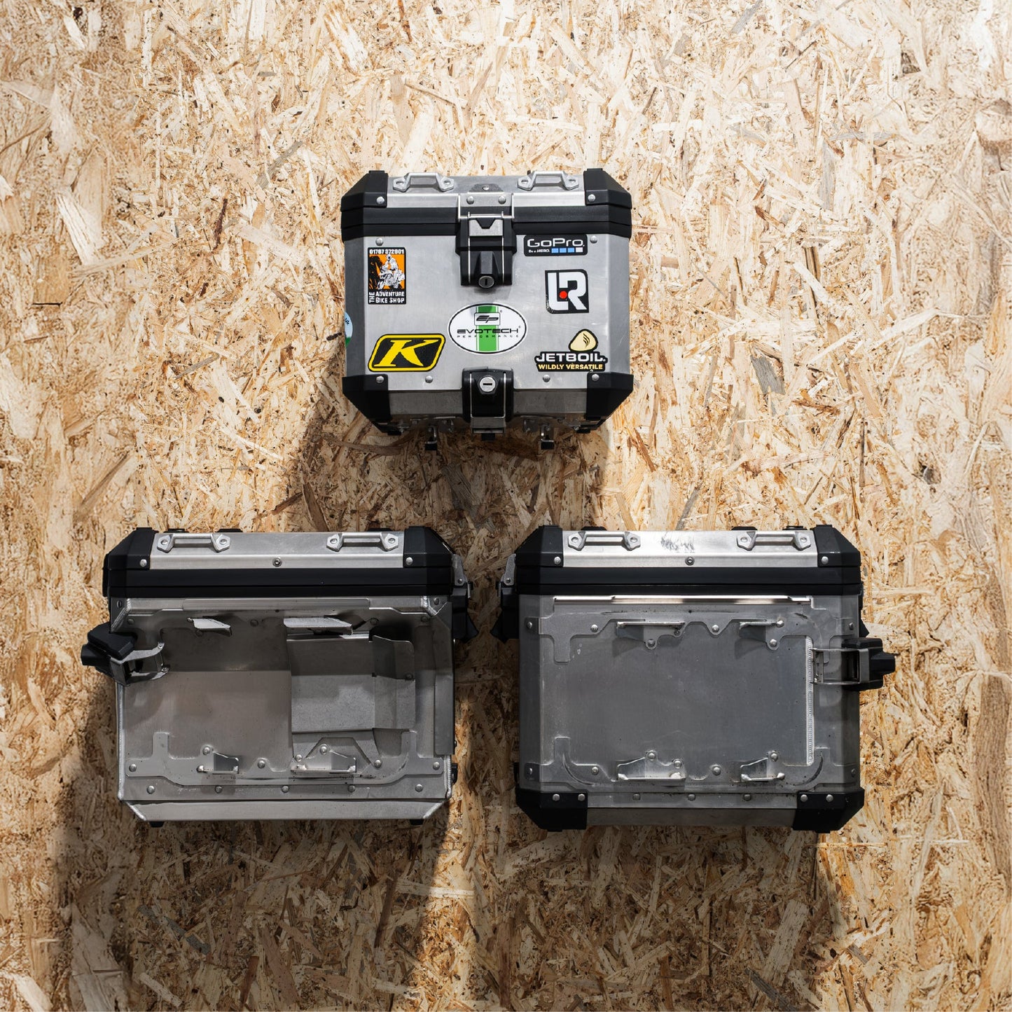 Topkoffer en zijkoffers muurbeugel set Evotech Performance - BMW R 1250 GS Adventure Exclusive TE (2019 - 2023)