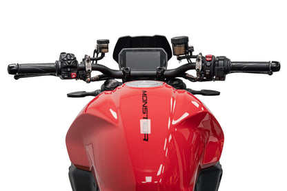 Windscherm Flyscreen Evotech - Ducati Monster V2+ (Plus) (2026+) (Carbon Fibre)