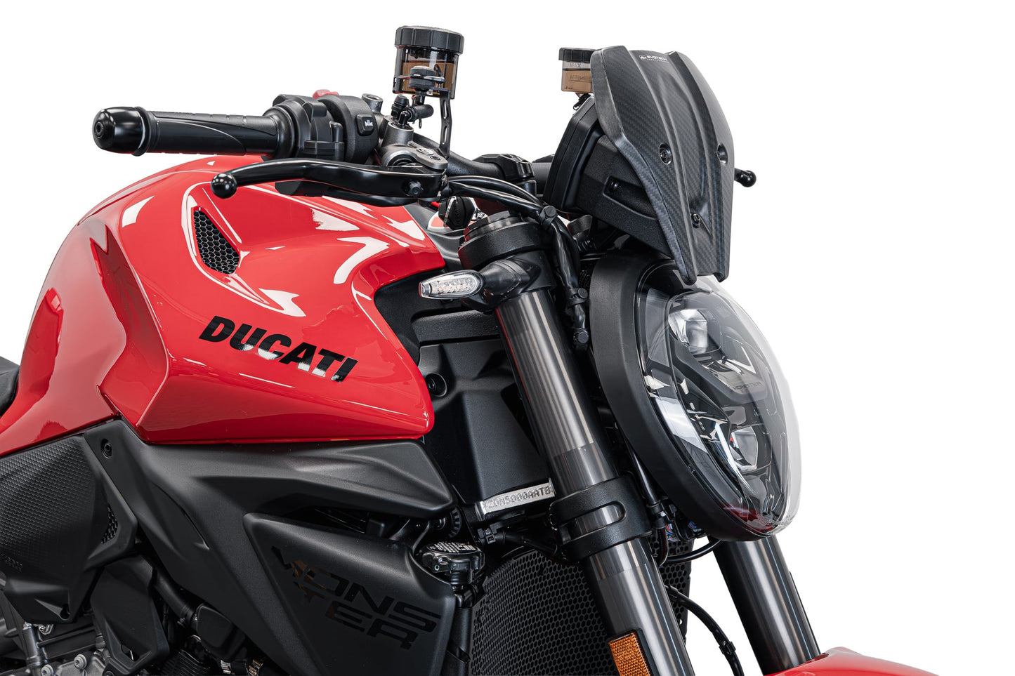 Windscherm Flyscreen Evotech - Ducati Monster V2 (2026+) (Carbon Fibre)