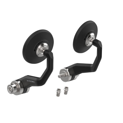 Bar-End Spiegels (Retro) Evotech Handguard - BMW F 450 GS Trophy (2026+)