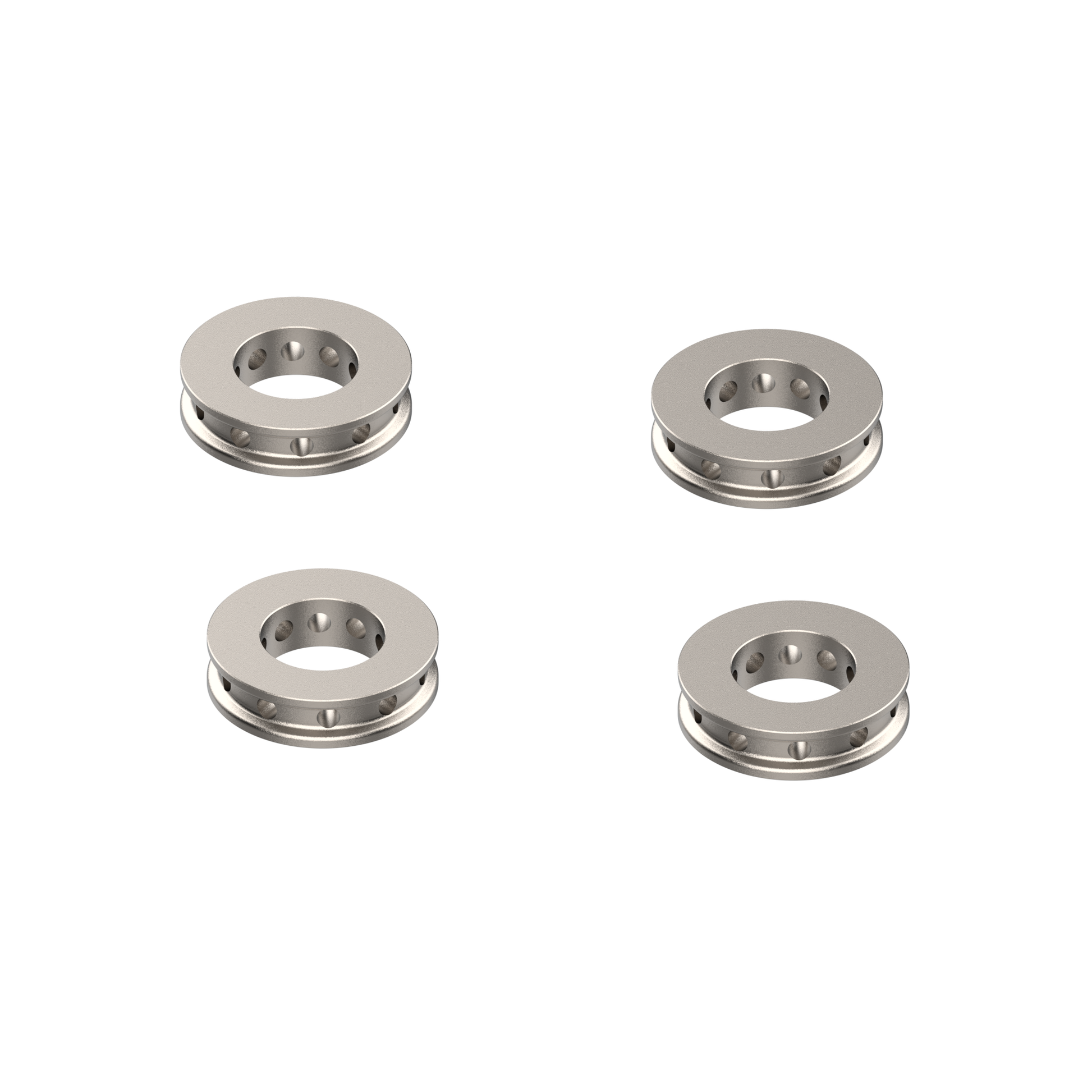Evotech Ducati XDiavel Titanium Remklauw Spacers (2016-2021)