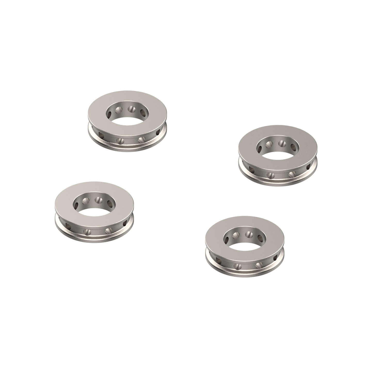 Evotech Titanium Remklauw Spacers - Ducati V2 Superquadro Final Edition (2025+)