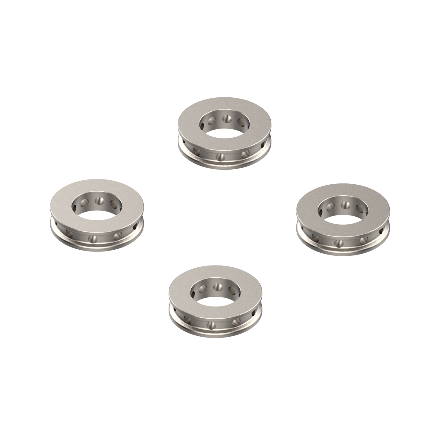 Evotech Ducati XDiavel Titanium Remklauw Spacers (2016-2021)