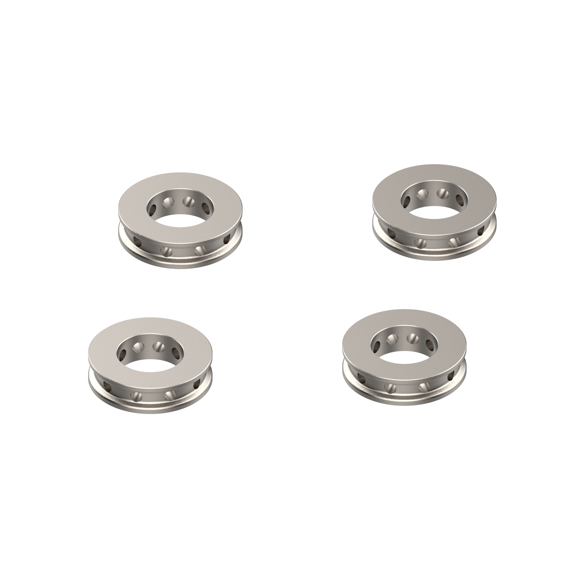 Evotech Ducati Multistrada V4 Pikes Peak Titanium Remklauw Spacers (2022+)