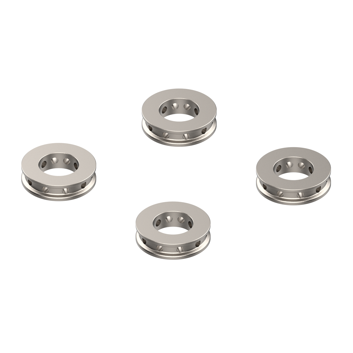 Evotech Ducati Multistrada V4 Titanium Remklauw Spacers (2021+)