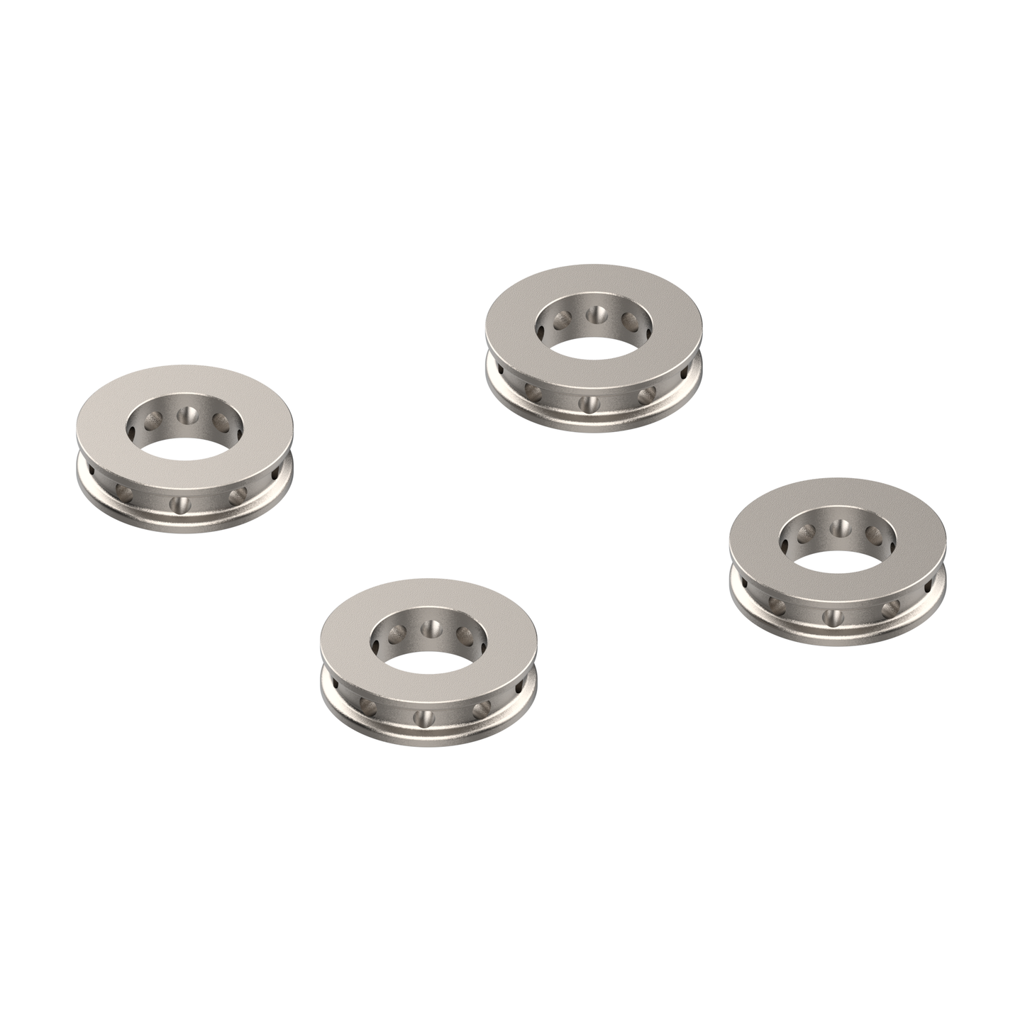 Evotech Ducati Multistrada 1260 Pikes Peak Titanium Remklauw Spacers (2018-2020)