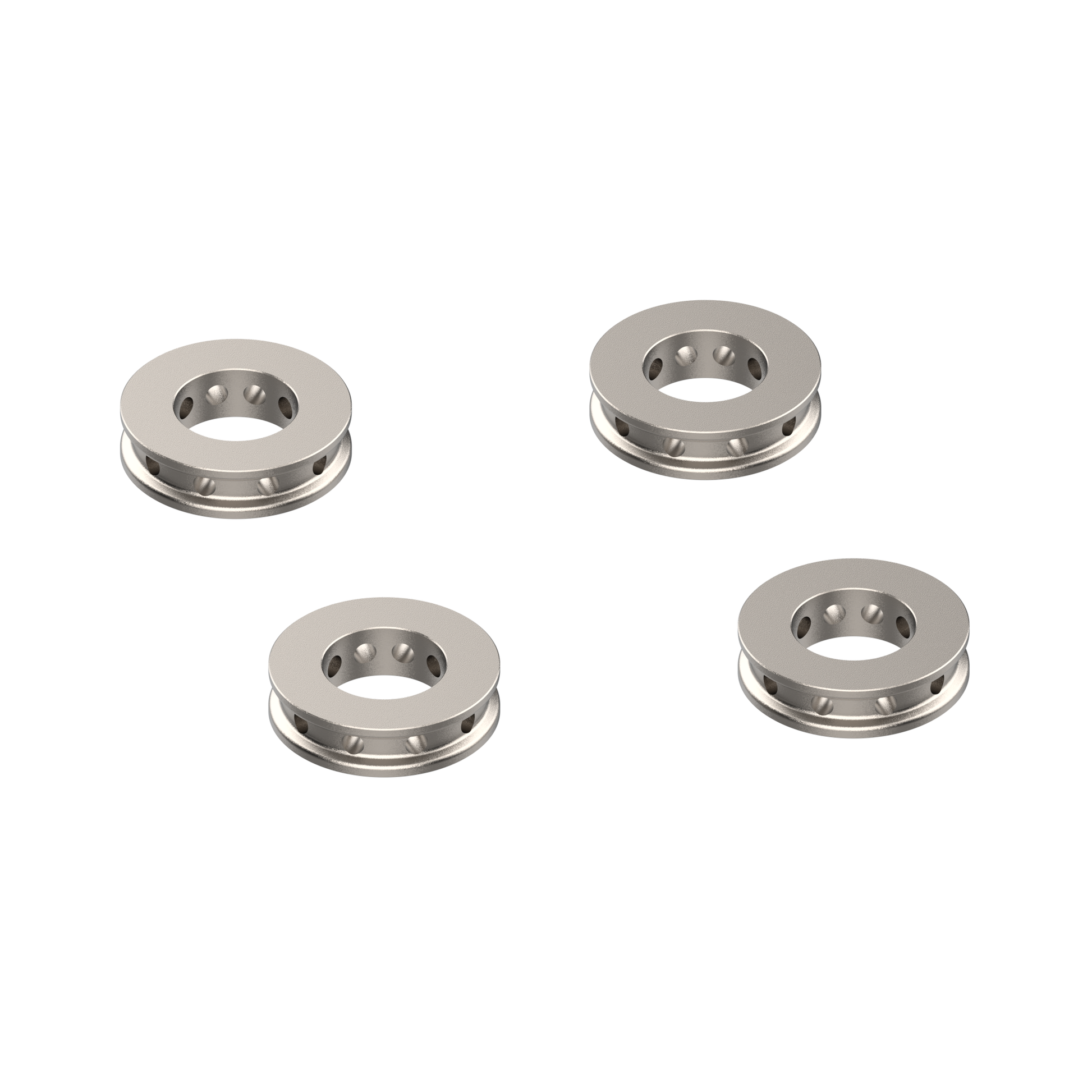 Evotech Ducati Panigale V4 S Corse Titanium Remklauw Spacers (2019-2020)