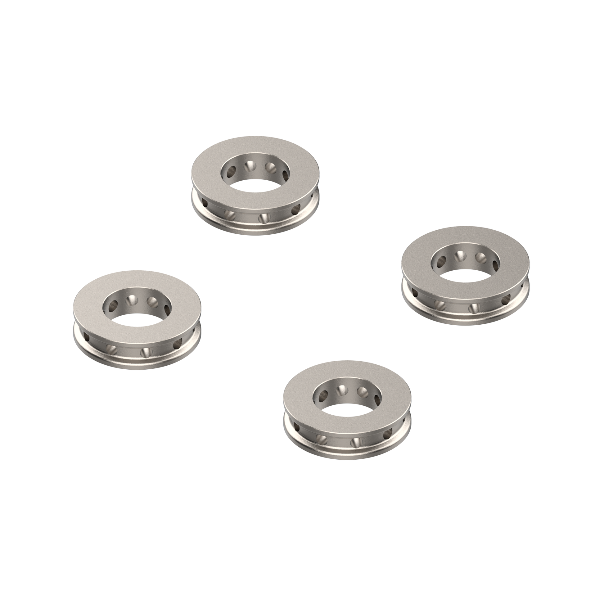Evotech Ducati Panigale V4 Superleggera Titanium Remklauw Spacers (2021- 2024)