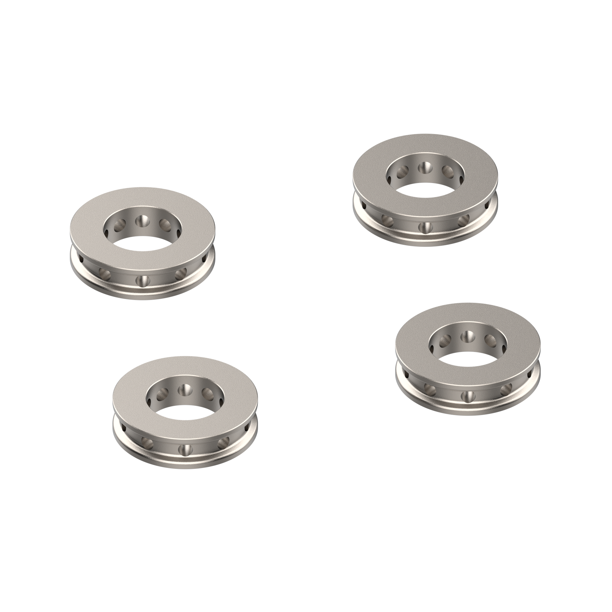 Evotech Aprilia Tuono V4 1100 RR Titanium Remklauw Spacers (2017-2020)