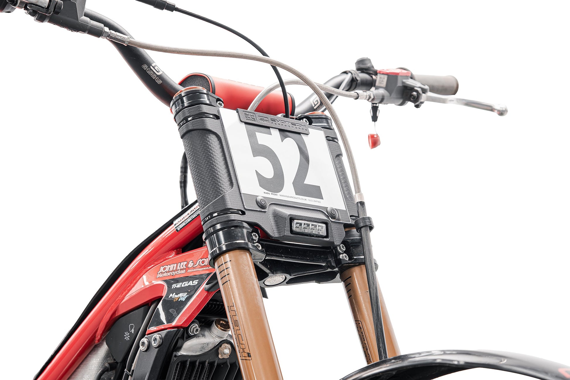 Evotech Number Board - Gas Gas TXT GP 125 (2023+)