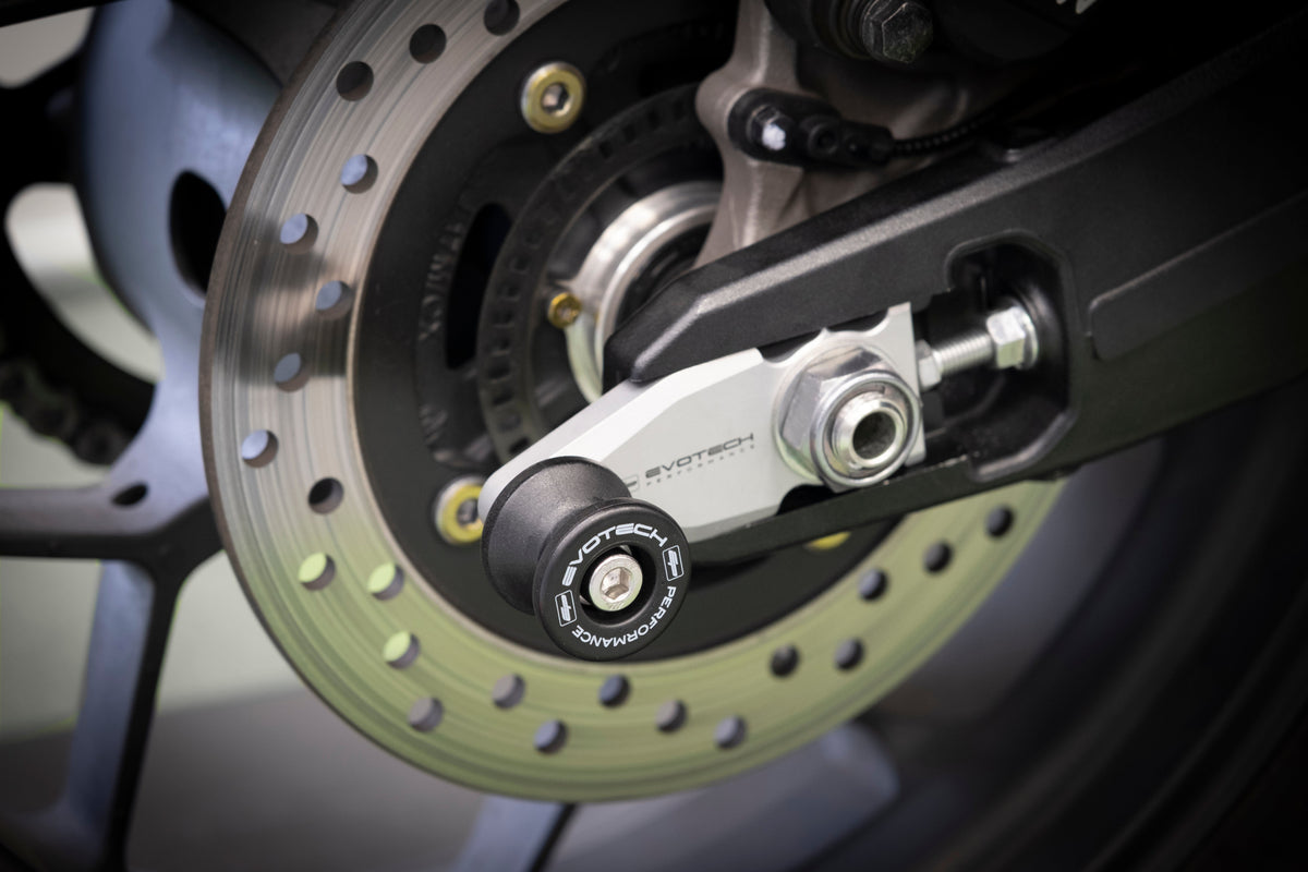 Evotech Paddock Stand Chain Adjuster Blocks - Honda CBR650R (2024+)