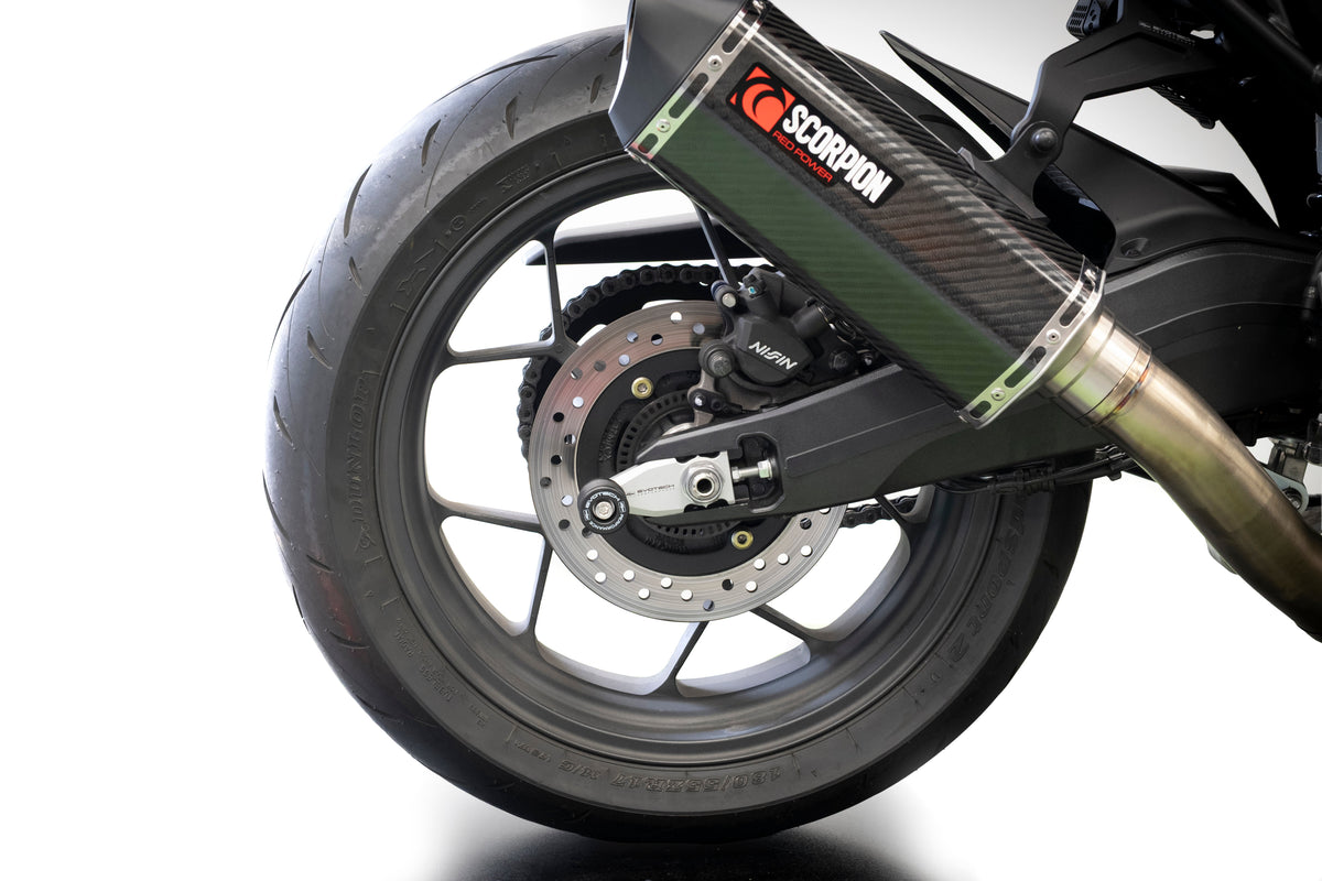Evotech Paddock Stand Chain Adjuster Blocks - Honda CB650R Neo Sports Cafe (2019 - 2020)